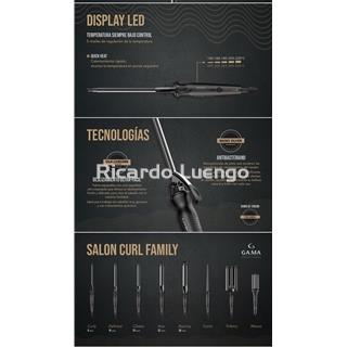 Curling Iron Silk Salón diámetro 9mm - Imagen 1