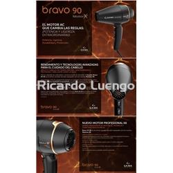Secador de cabello Hair Dryer Bravo 90 OA x8 - Imagen 1